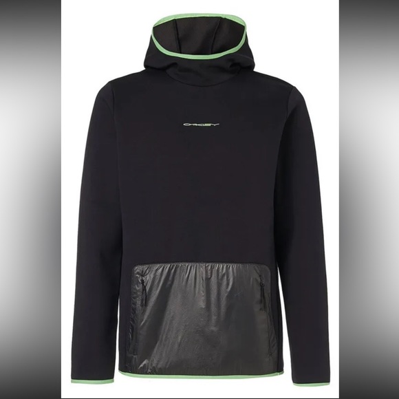Oakley Other - Oakley Tech OTH Men’s SZ Medium Blackout Green Hoodie Sweatshirt Pocket